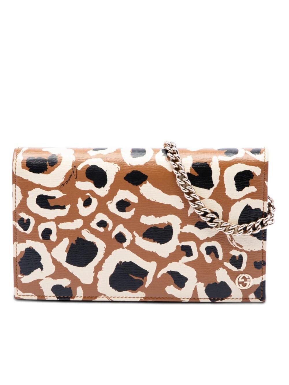 Gucci Betty Chain Wallet Printed #375980G62B